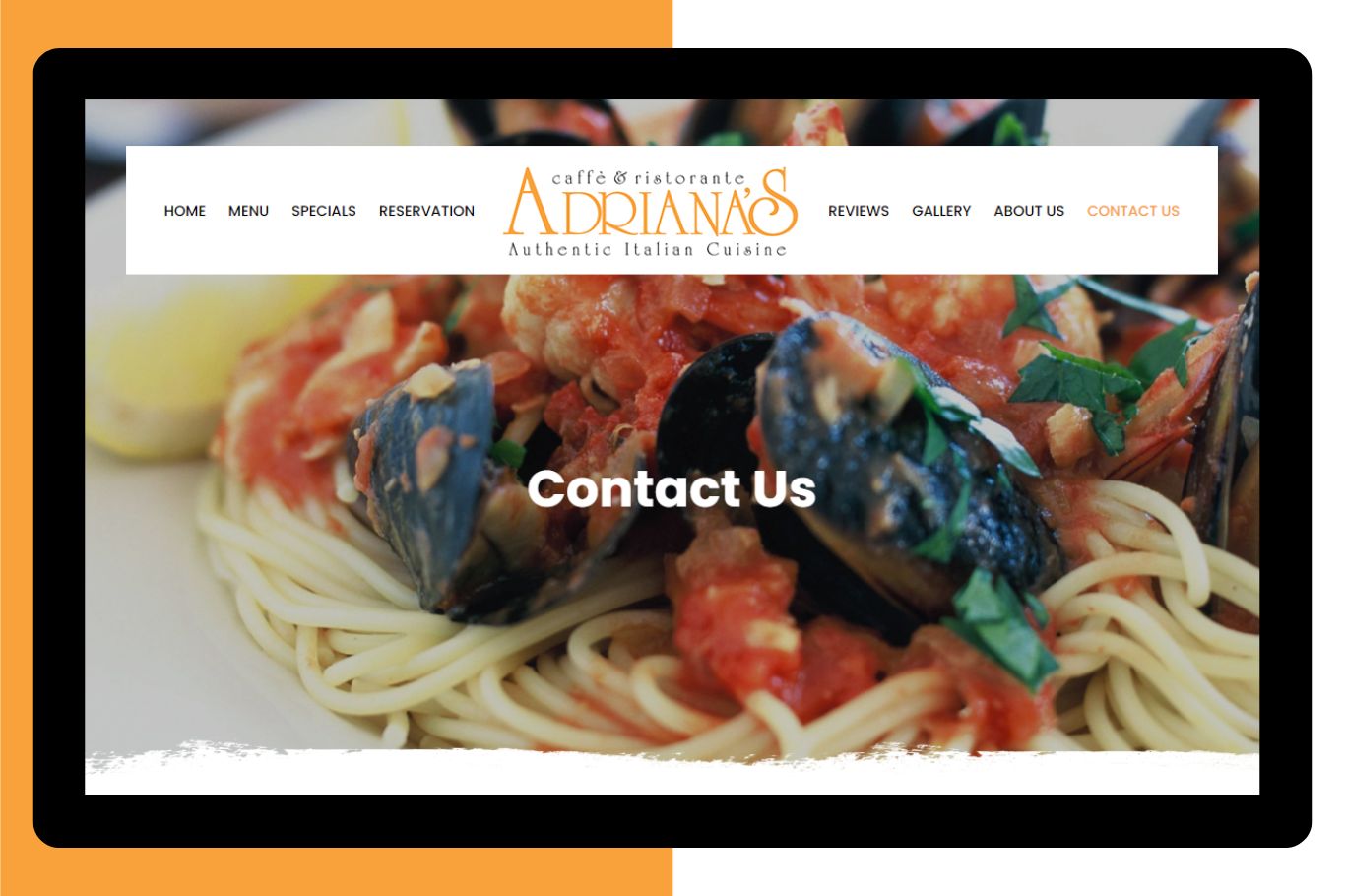 adrianas-restaurant-cafe-customer-oriented-website-development-cloud-media