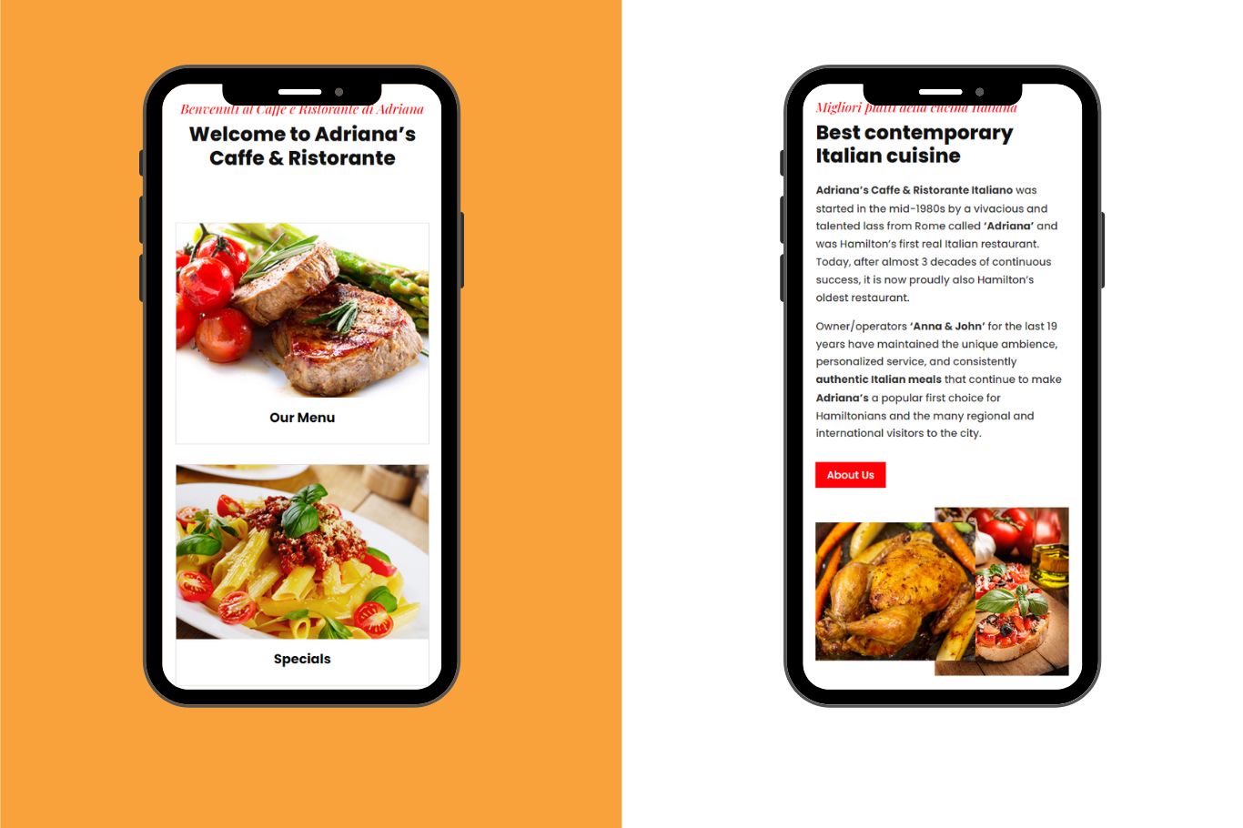 adrianas-restaurant-cafe-mobile-optimised-website-cloud-media